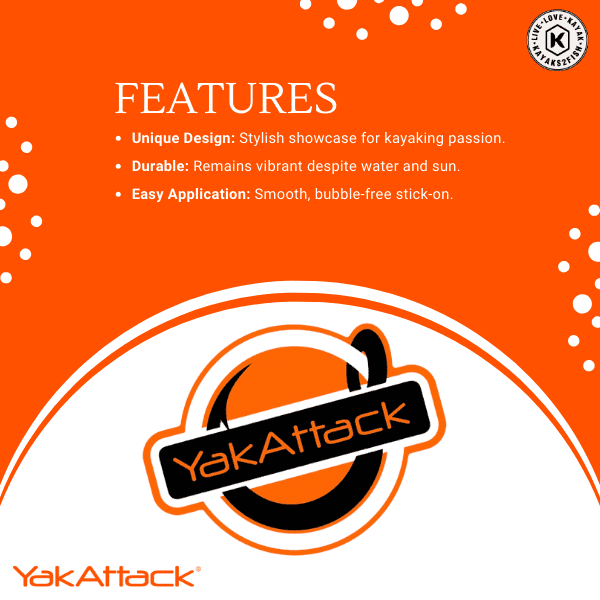 YakAttack 5in Get Hooked Decal