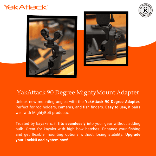 YakAttack 90 Degree MightyMount Adapter