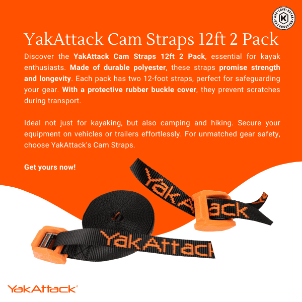 YakAttack Cam Straps 12ft 2 Pack