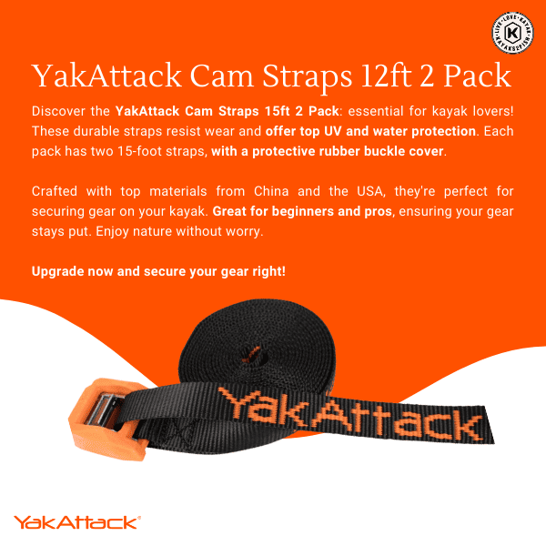 YakAttack Cam Straps 15ft in 2 Pack