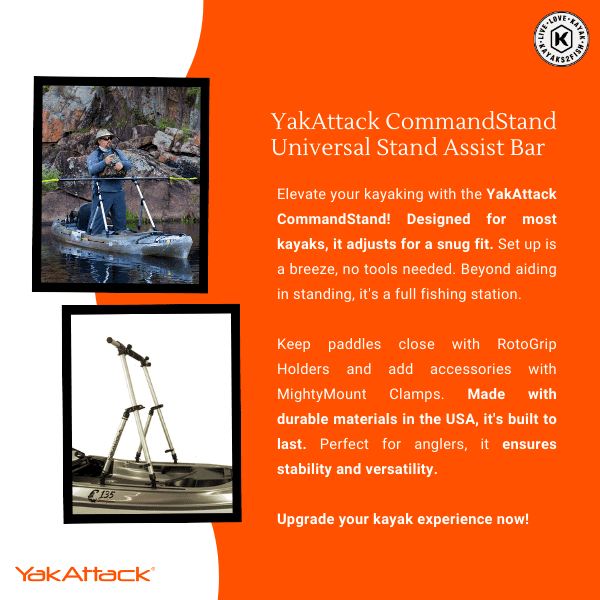 YakAttack CommandStand Universal Stand Assist Bar