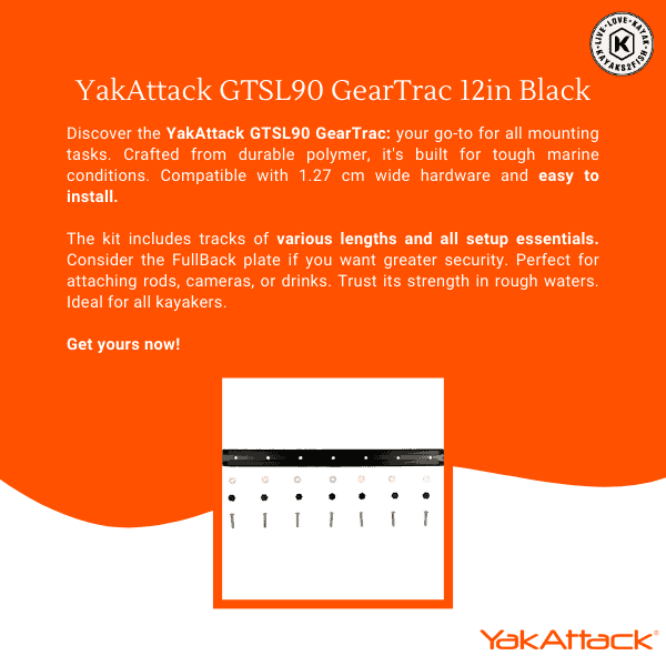 YakAttack GTSL90 GearTrac 12in Black