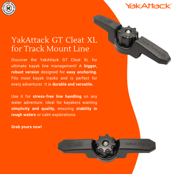 YakAttack GT Cleat XL for Track Mount Line