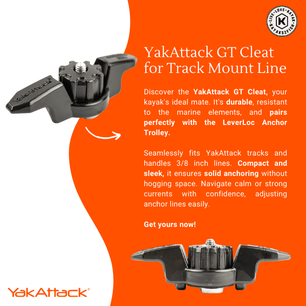 YakAttack GT Cleat for Track Mount Line