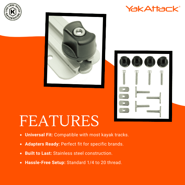 YakAttack GearTrac Hardware Assortment