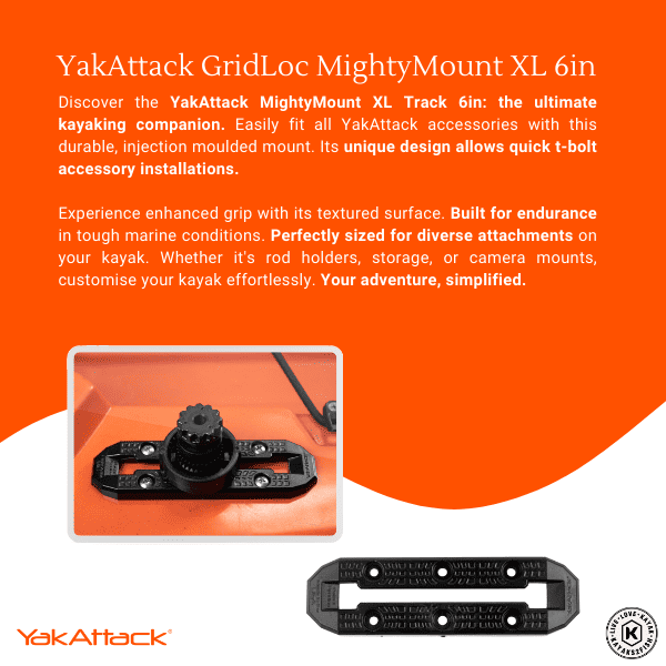 YakAttack MightyMount XL Track 6in