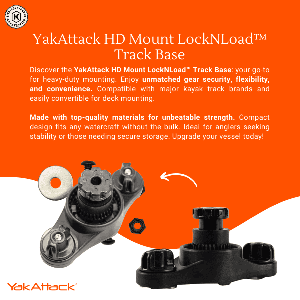 YakAttack HD Mount LockNLoad™ Track Base
