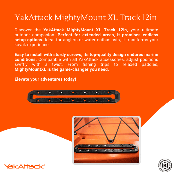YakAttack MightyMount XL Track 12in