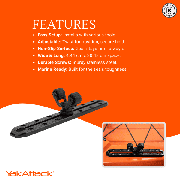 YakAttack MightyMount XL Track 12in