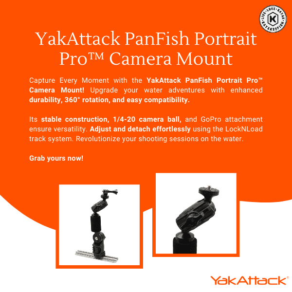 YakAttack PanFish Portrait Pro Camera Mount