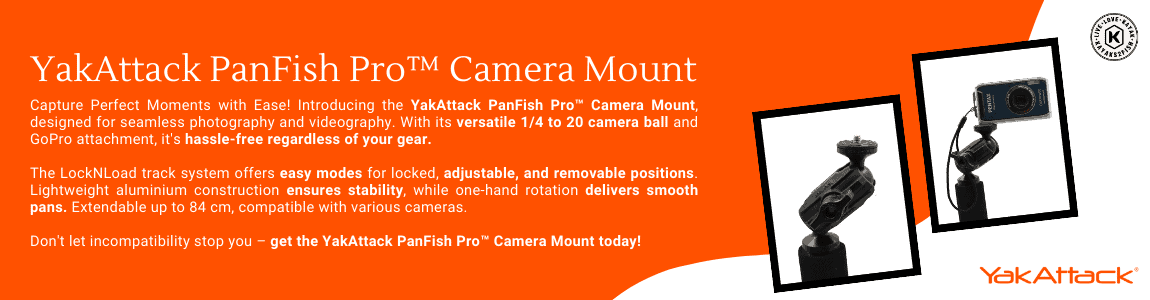 YakAttack PanFish Pro™ Camera Mount