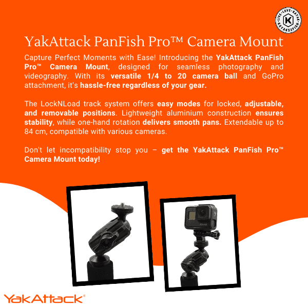 YakAttack PanFish Pro™ Camera Mount