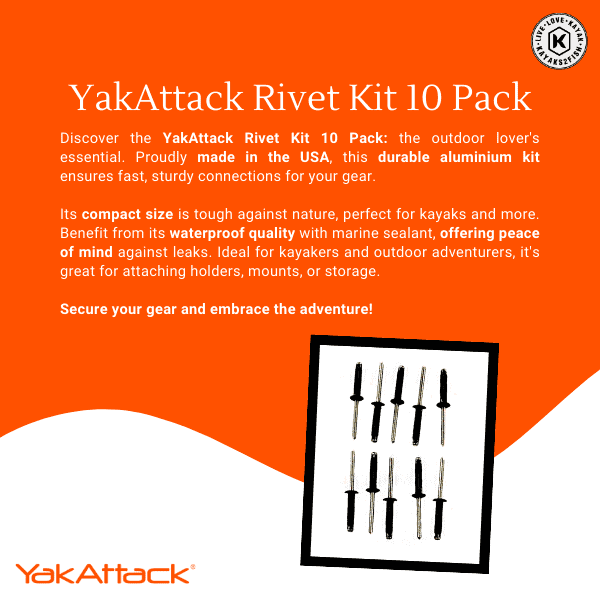 YakAttack Rivet Kit 10 Pack