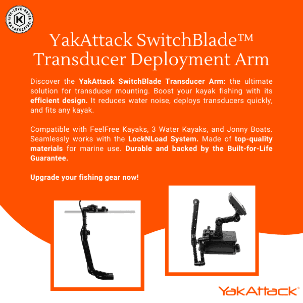 YakAttack SwitchBlade™ Transducer Deployment Arm