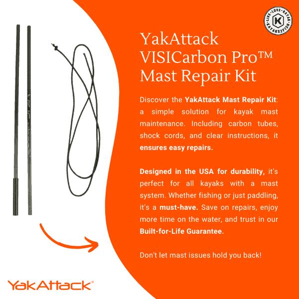YakAttack VISICarbon Pro Mast Repair Kit