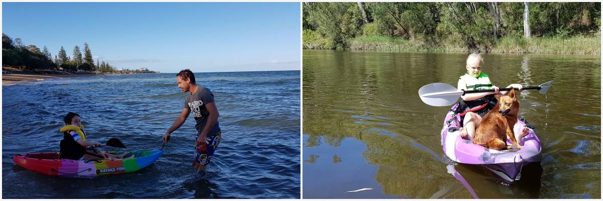 Kids on Kayaks