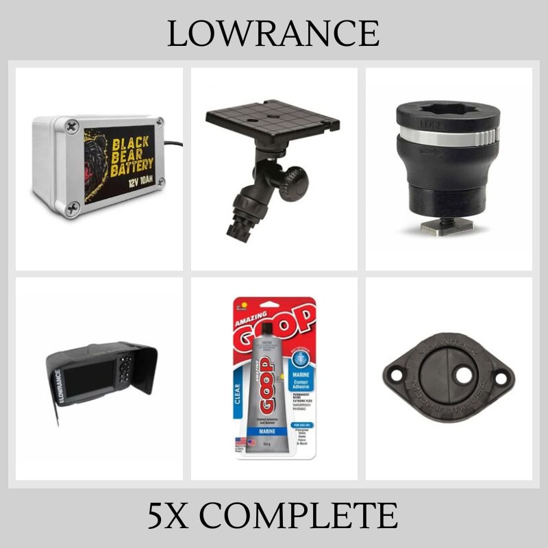 Lowrance 5x Complete