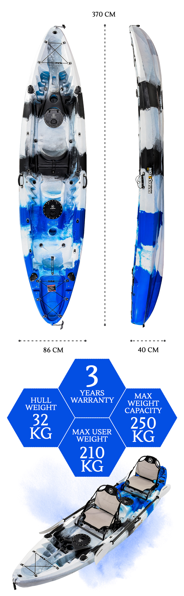 K2F-EAGLEPRO-BLUECAMO header D