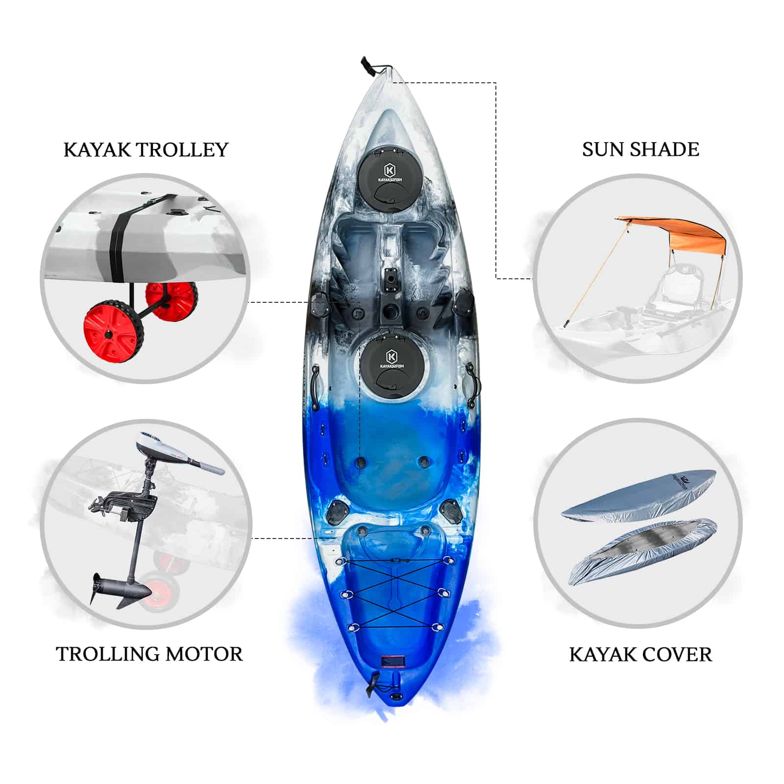 K2F-OSPREY-BLUECAMO optional extras