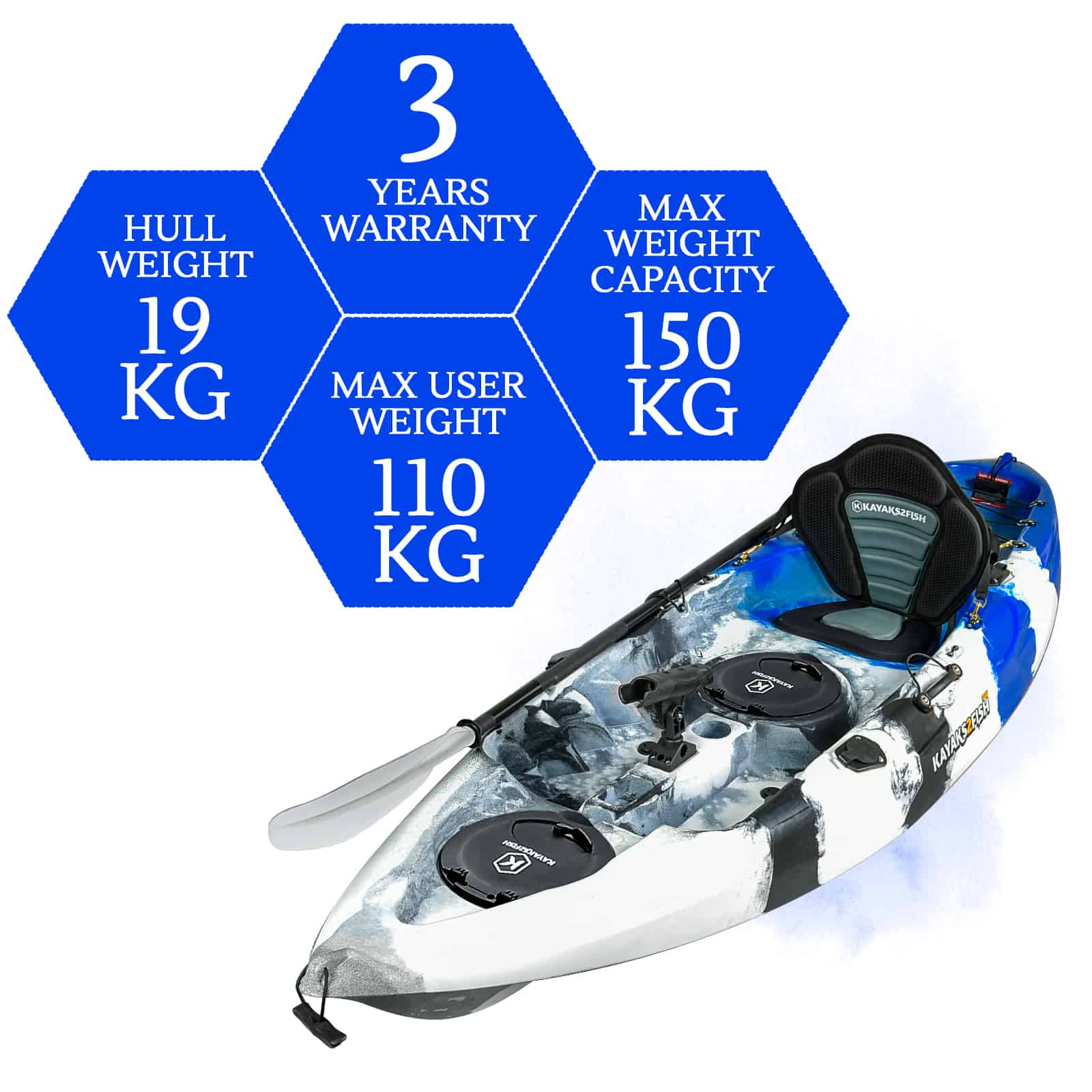 K2F-OSPREY-BLUECAMO specifications