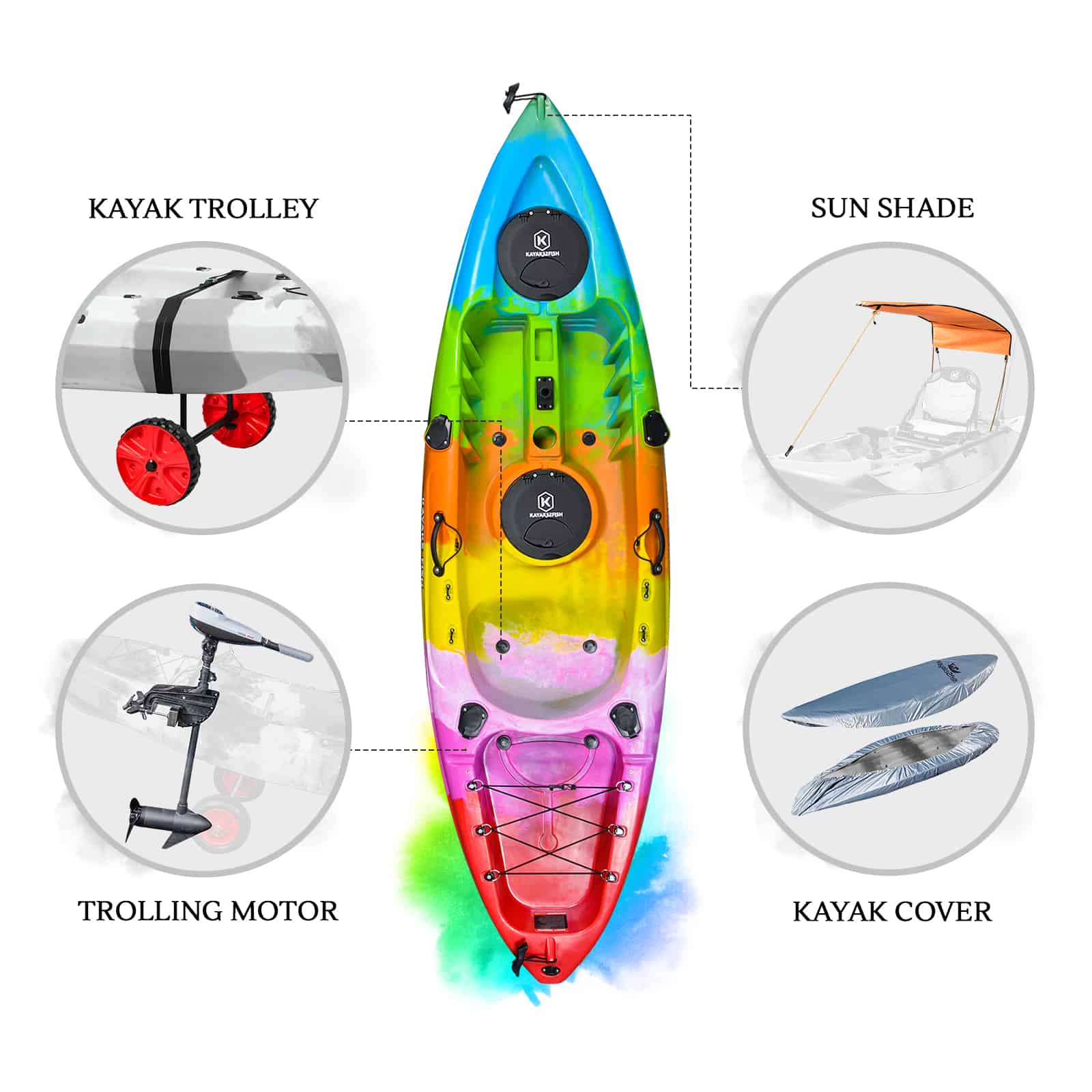 K2F-OSPREY-RAINBOW optional extras