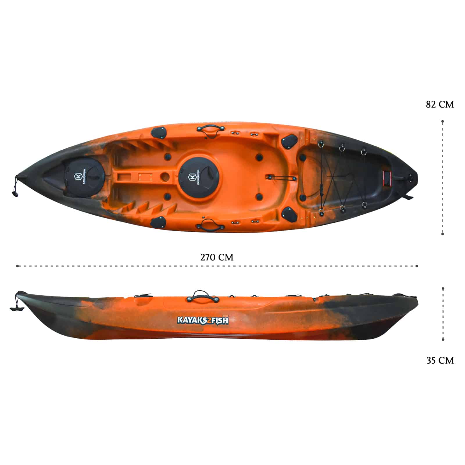 K2F-OSPREY-SUNSET dimensions