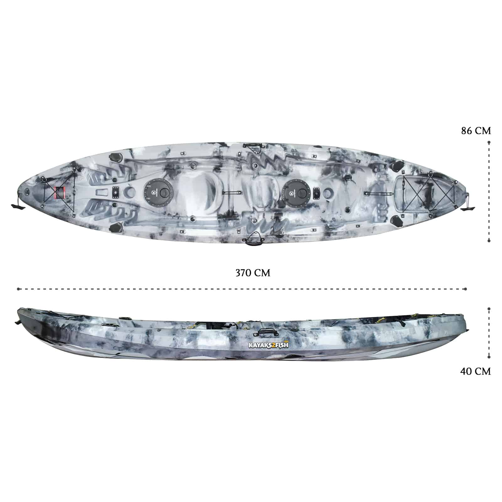 K2FA-EAGLE-GREYCAMO dimensions