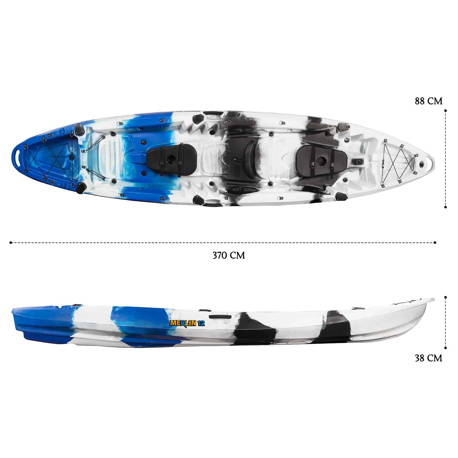 K2FA-MERLIN-BLUECAMO dimensions