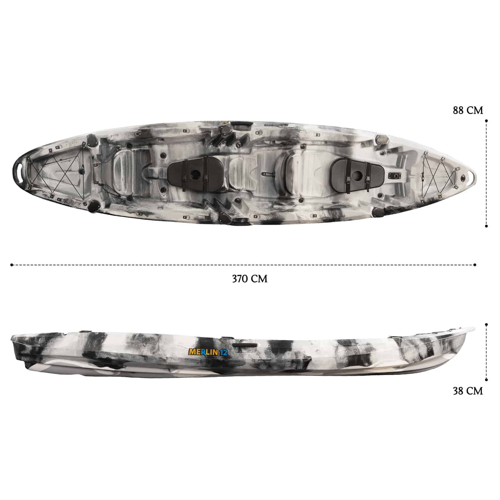 K2FA-MERLIN-GREYCAMO dimensions