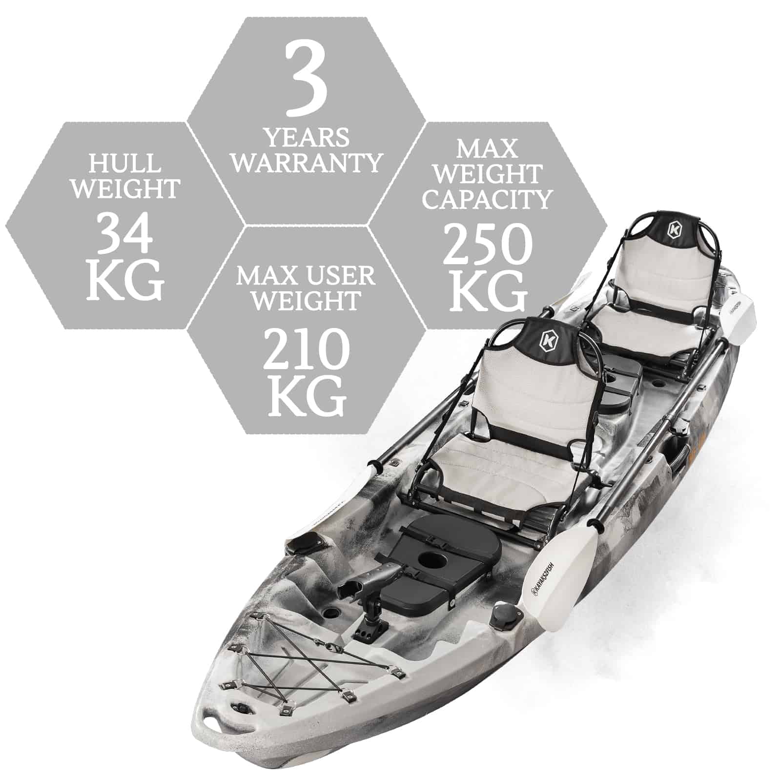 K2FA-MERLINPRO-GREYCAMO specifications