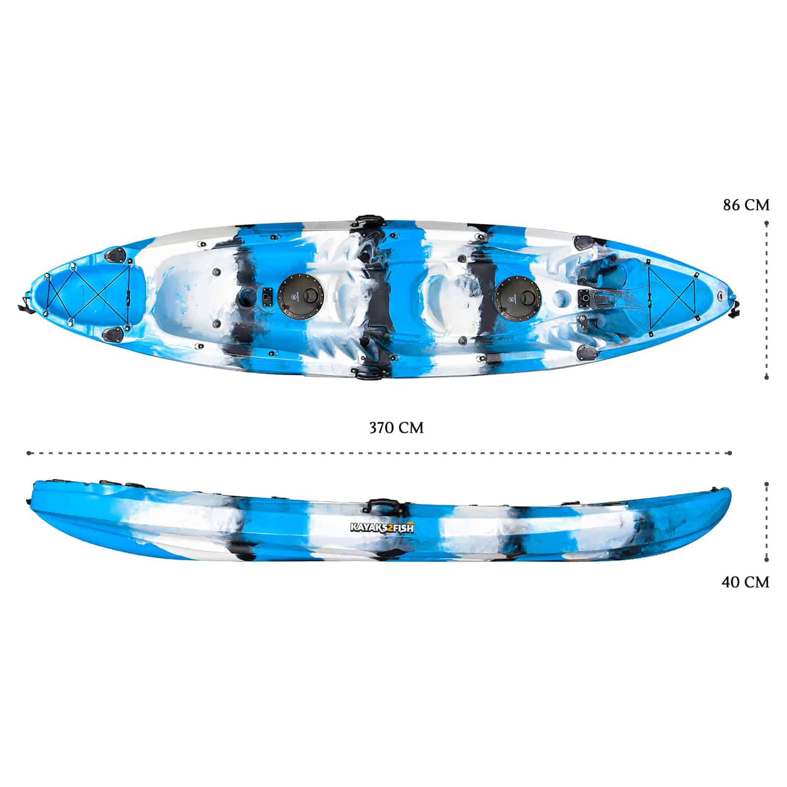 K2FB-EAGLE-BLUELAGOON dimensions