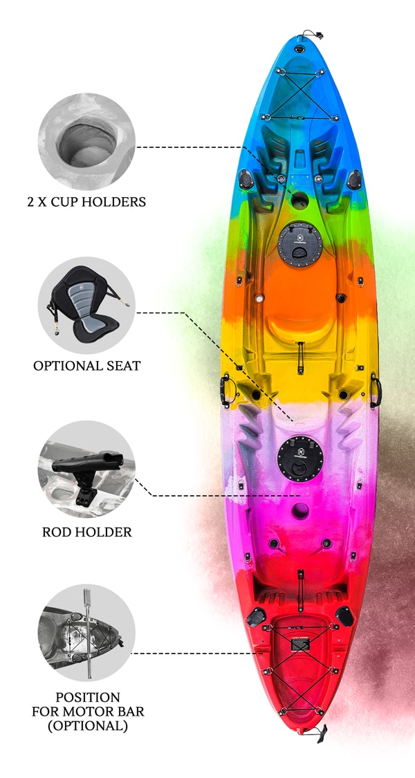 K2FB-EAGLEPRO-RAINBOW header C