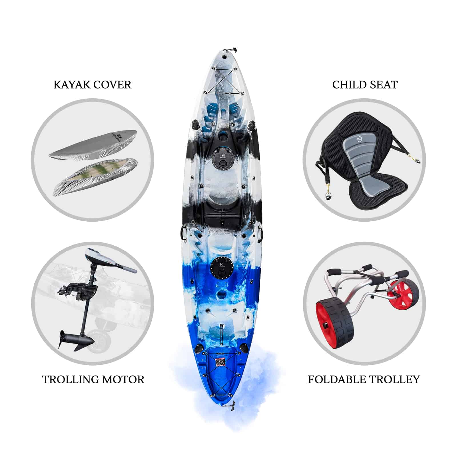 K2FR-EAGLEPRO-BLUECAMO optional extras