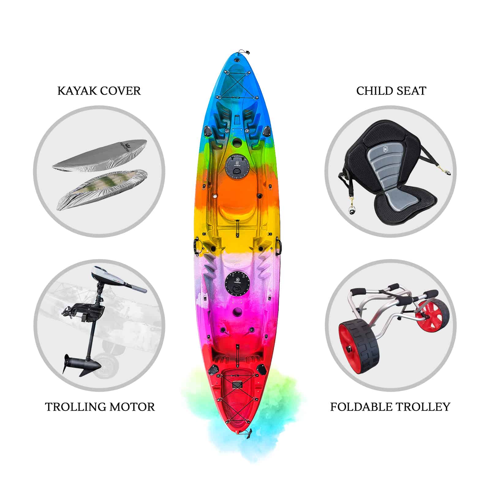 K2FS-EAGLEPRO-RAINBOW optional extras