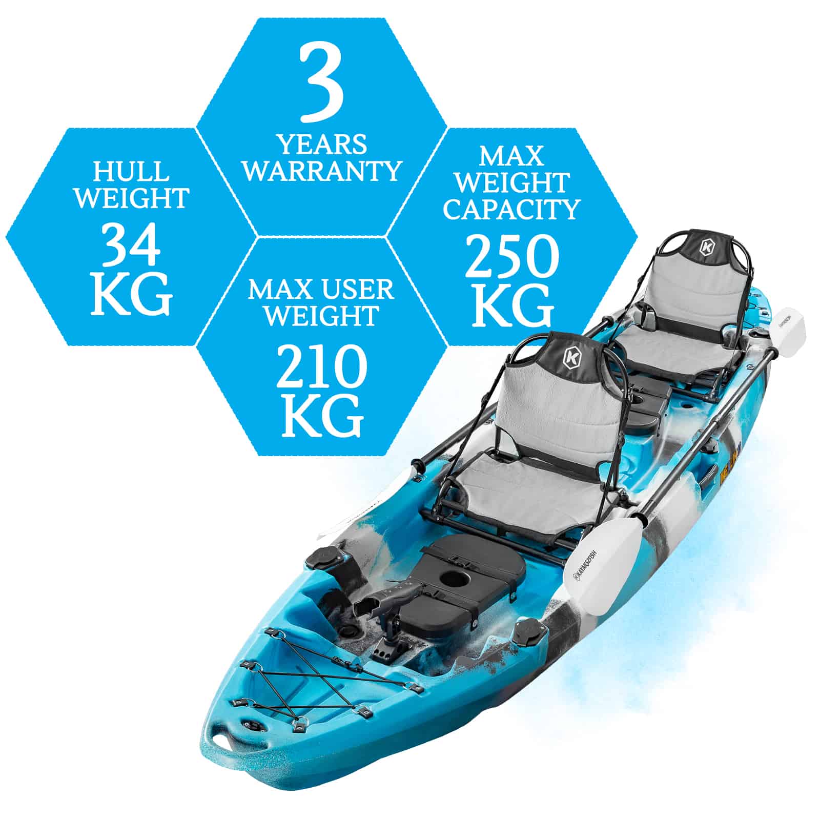 K2FS-MERLINPRO-BLUELAGOON specifications