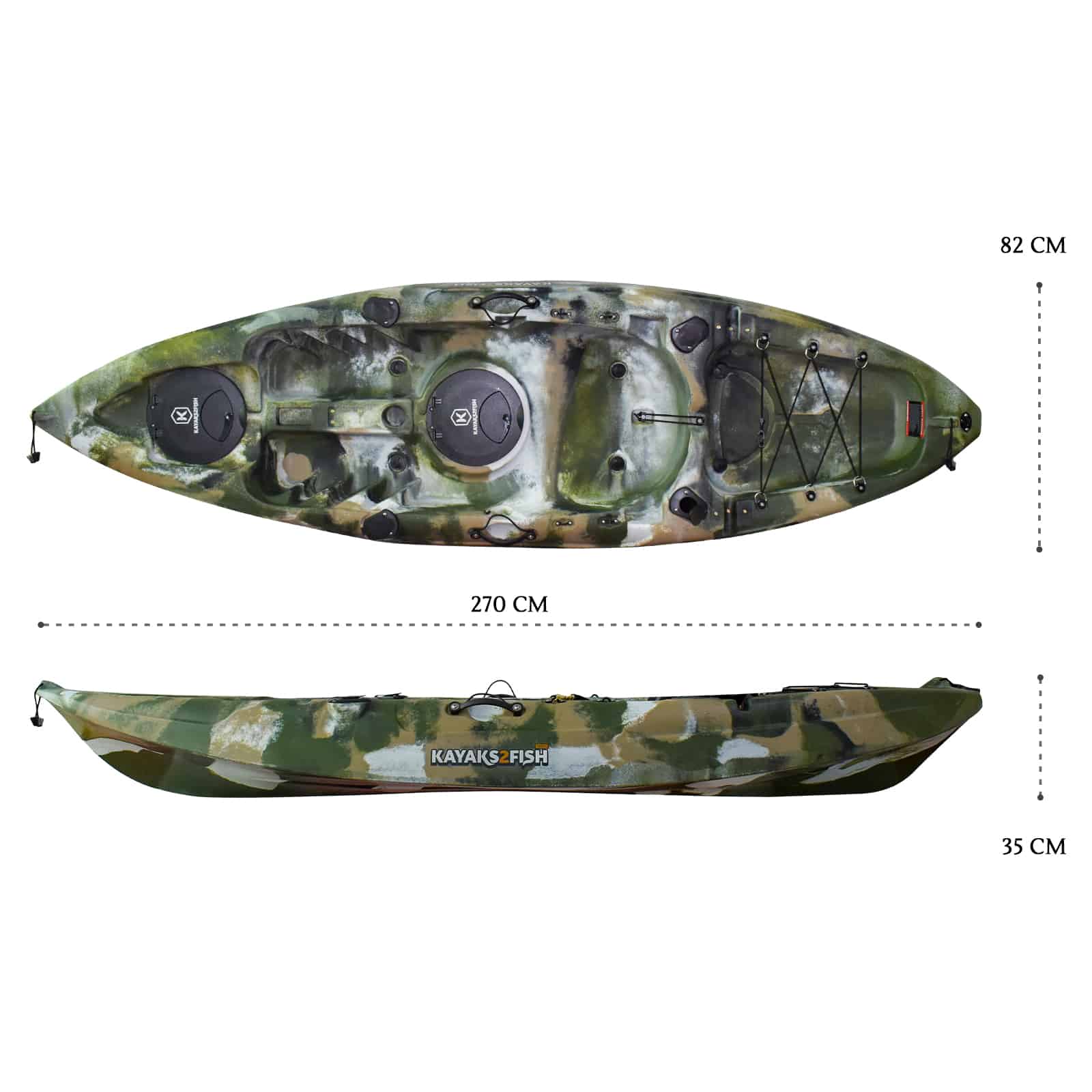 K2FS-OSPREY-JUNGLECAMO dimensions