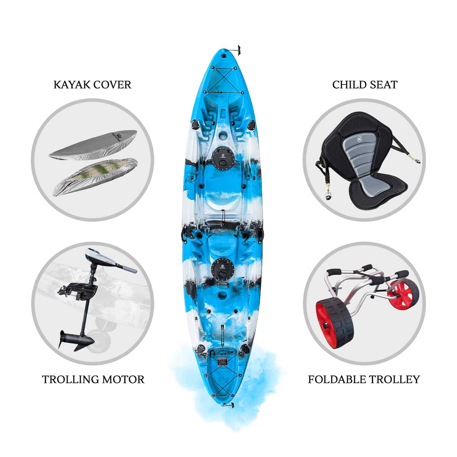K2FW-EAGLEPRO-BLUELAGOON optional extras