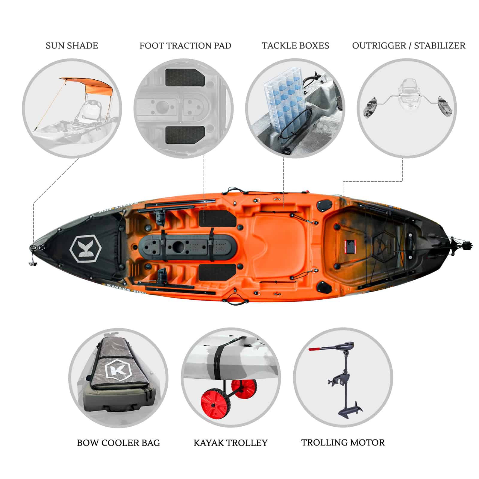 NG-10-SUNSET optional extras