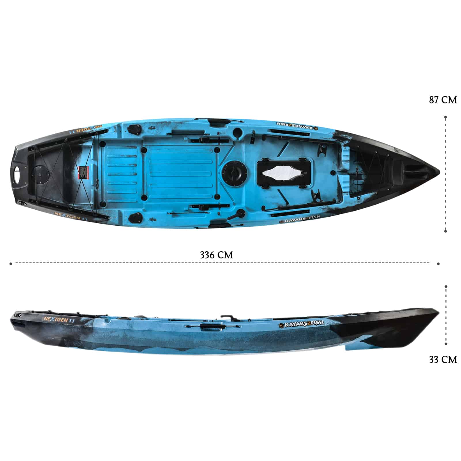 NG-11-BAHAMAS-MAXDRIVE dimensions