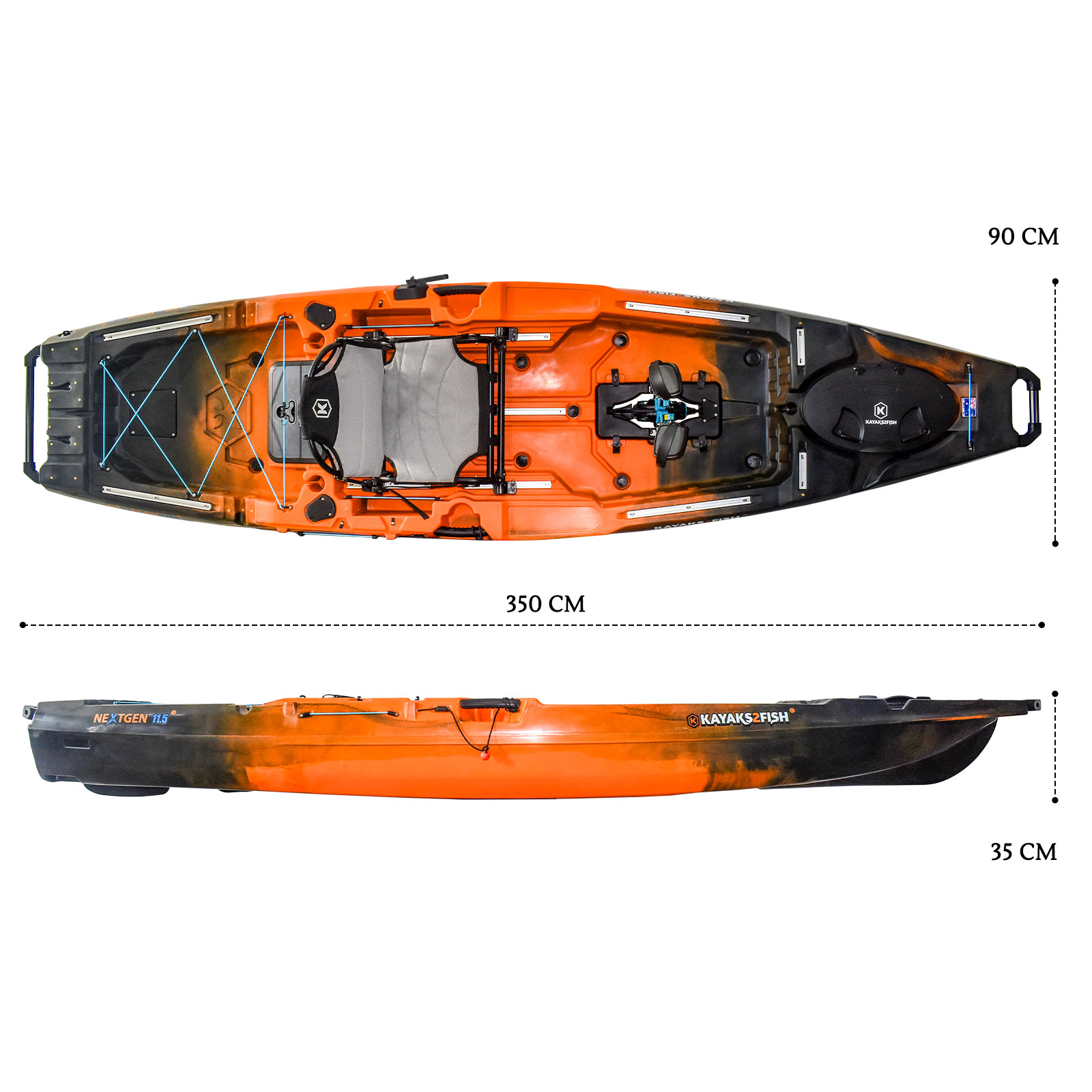 NG-11.5-CORAL-MAX dimensions