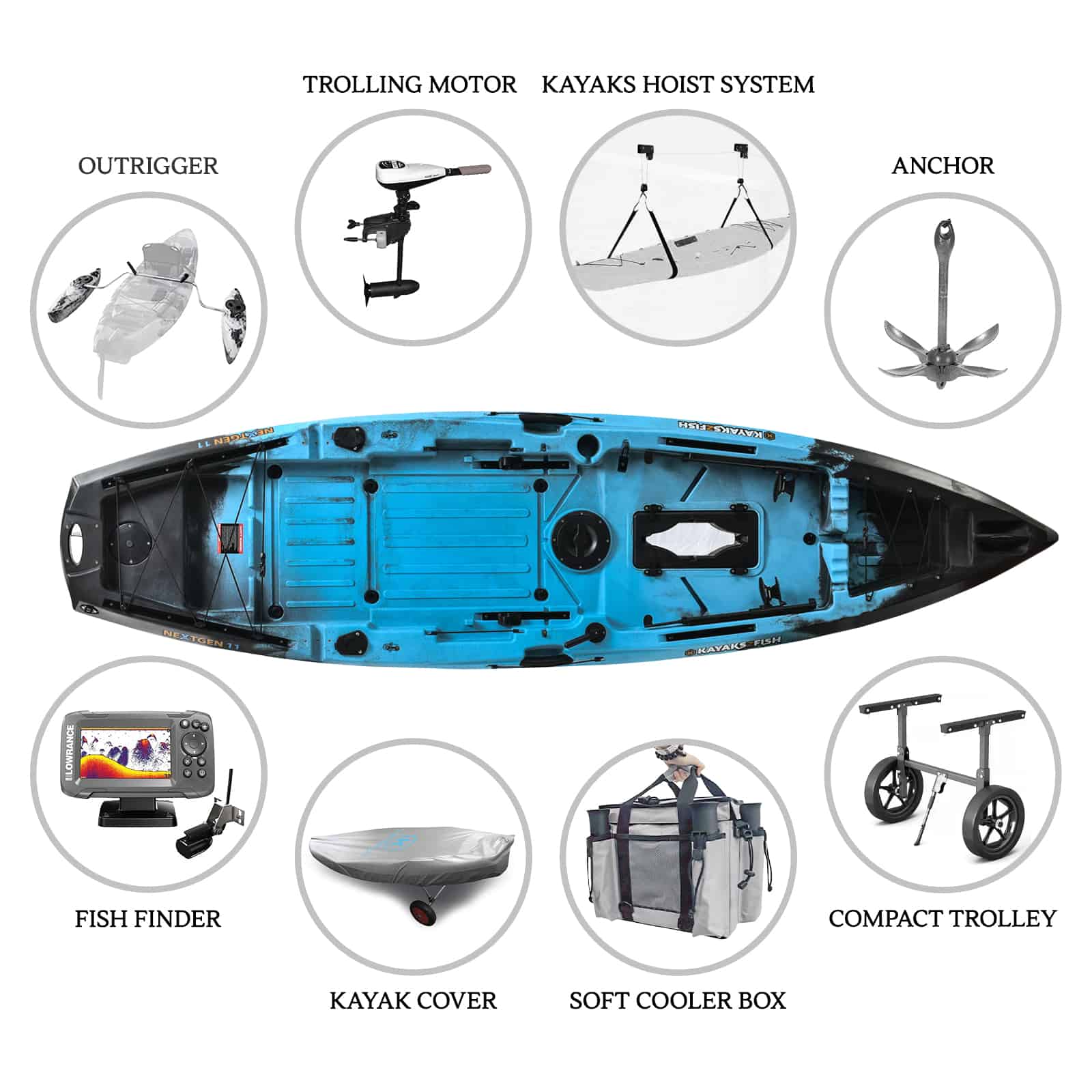 NGA-11-BAHAMAS-MAXDRIVE optional extras