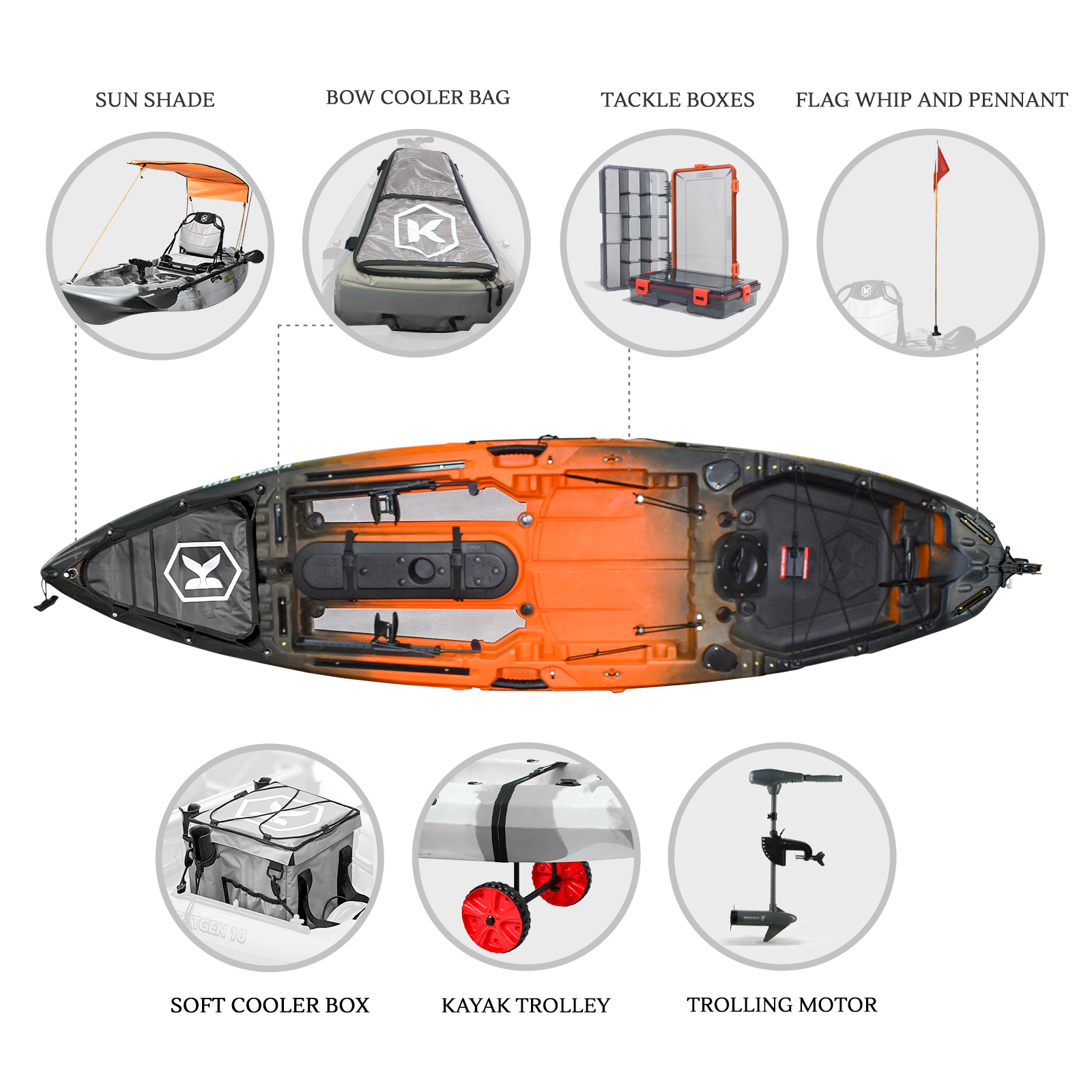 NGP-M2-10-SUNSET optional extras