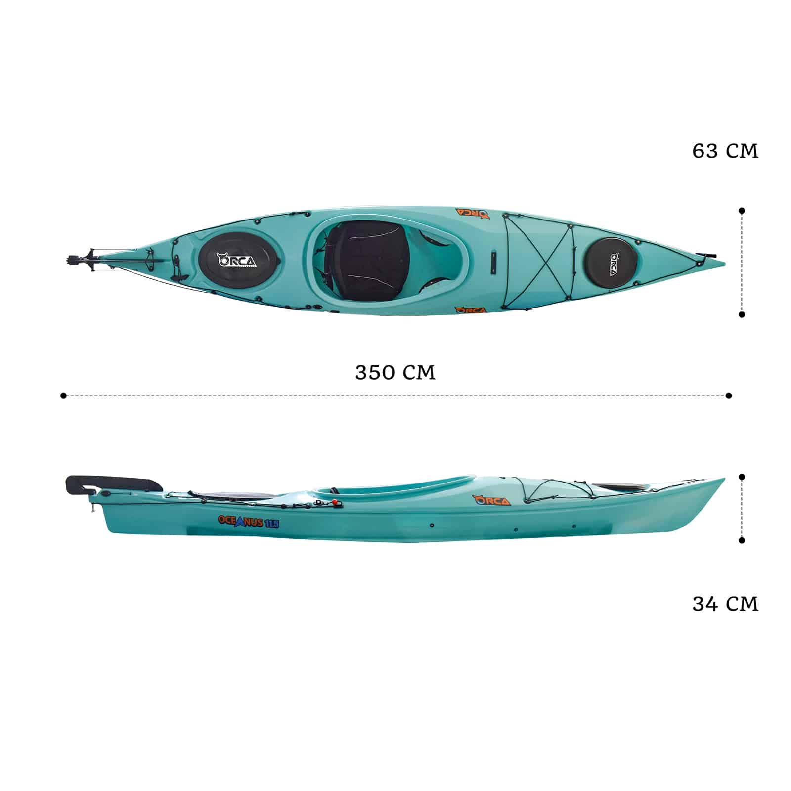 OA-OCEANUS-11.5-OCEAN dimensions