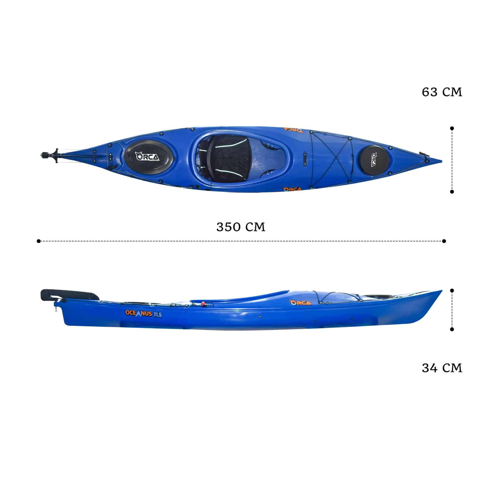 OB-OCEANUS-11.5-AZURA dimensions