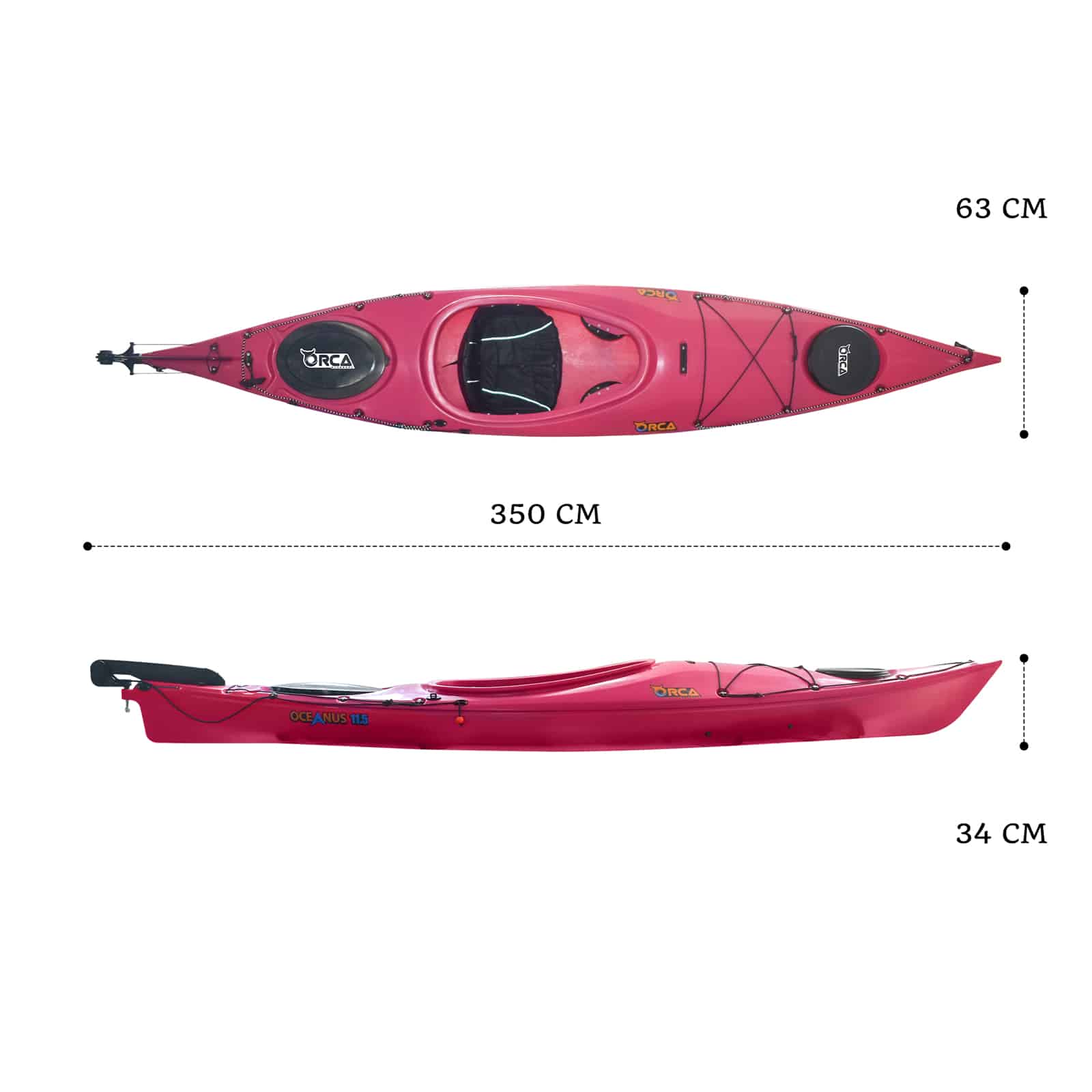 OW-OCEANUS-11.5-FUCHSIA dimensions