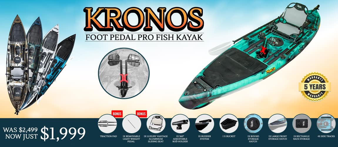 Foot Pedal Kayak - Kayaks2Fish