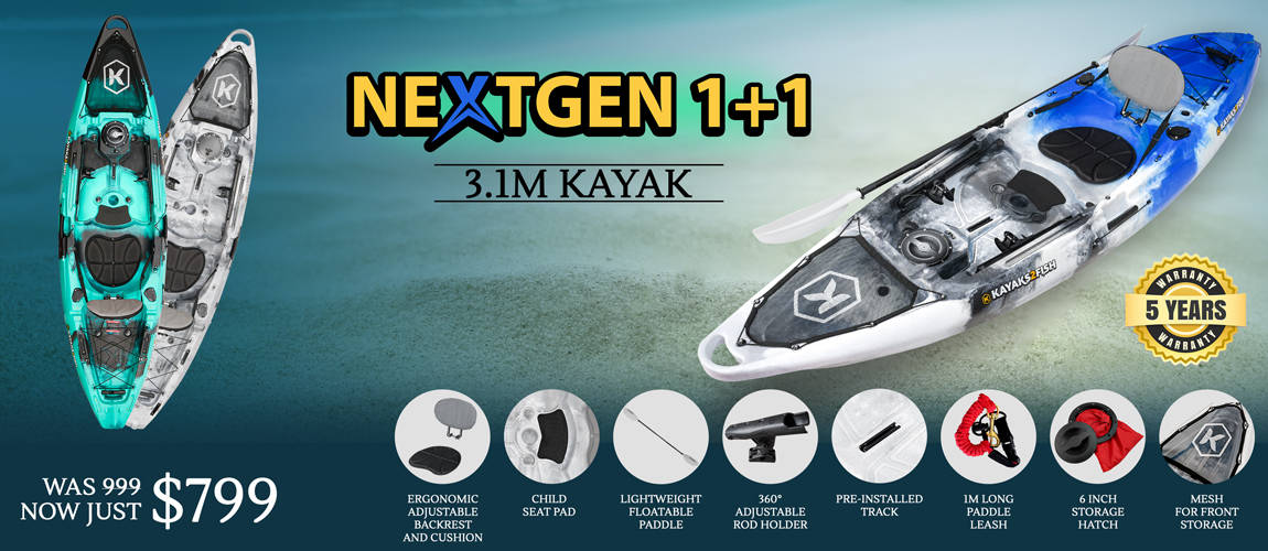 2 Seater Fishing Kayak - Kayaks2Fish