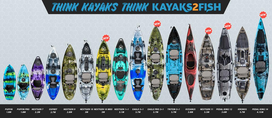 2 Seater Fishing Kayak - Kayaks2Fish
