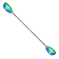 Aqua Bound Whiskey Fiberglass 2pc Straight Shaft Kayak Paddle Northern Lights