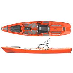 Bonafide SS127 Kayak - Hondo Orange